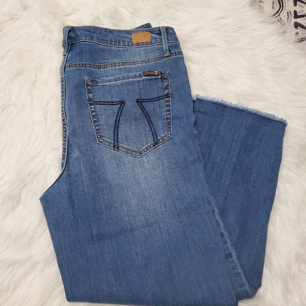 Seven crop denim pants, Size 12